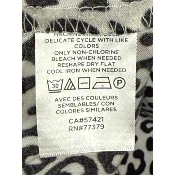 Box 1 - Ann Taylor animal print turtle neck top size small NWT - Picture 5 of 8